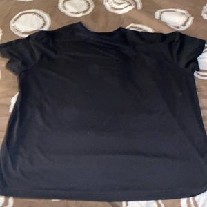 All black T shirt